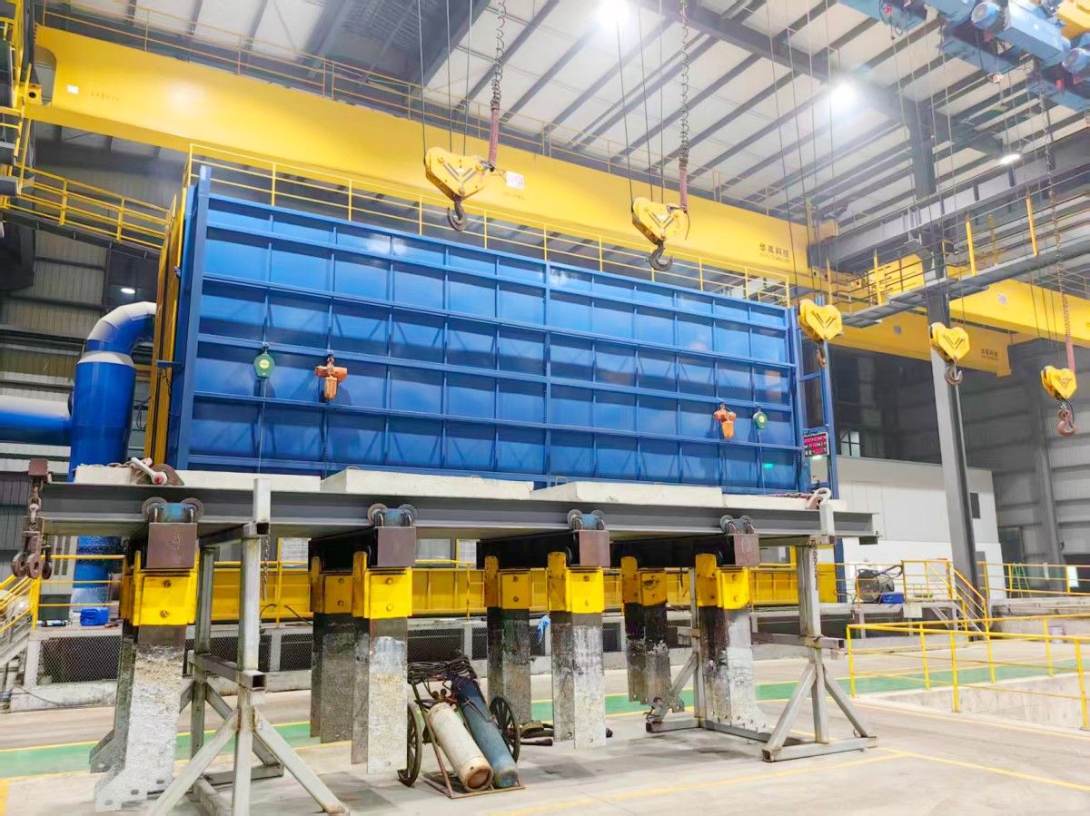 负压封闭房和悬空酸洗池